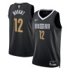 Dres Memphis Grizzlies Ja Morant Nike 2023-24 City Edition Crno Swingman